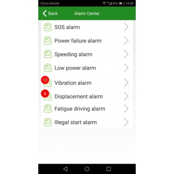 4 band car MOTOCYCLE gps tracker T3 ACC DETECTION MUTI ALARM high speed platform