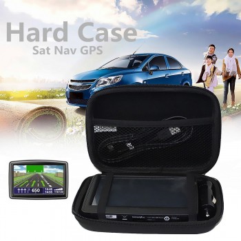 5 inch Waterproof GPS Hard Carrying Case Cover Sat Nav GPS Navigator Protective Holder for TomTom GO 5100 5000 510 500
