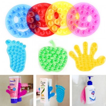 10pcs/lot  Strong Double Sided Suction Palm PVC Suction Cup Double Magic Plastic Sucker Bathroom Toys Kid Palm Of Hand Newest