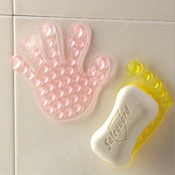 10pcs/lot  Strong Double Sided Suction Palm PVC Suction Cup Double Magic Plastic Sucker Bathroom Toys Kid Palm Of Hand Newest