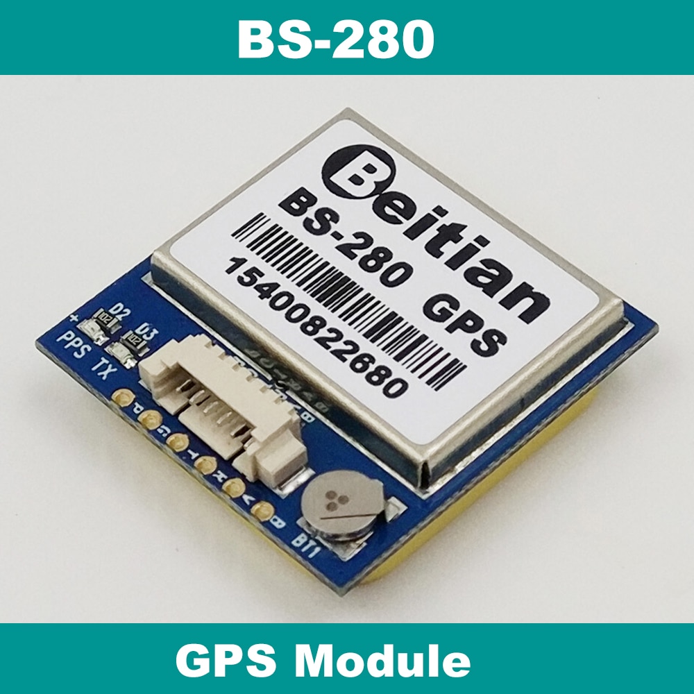UART TTL level GPS chipset,GPS Module with antenna,with FLASH BS-280