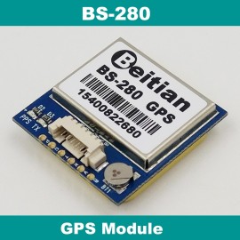UART TTL level GPS chipset,GPS Module with antenna,with FLASH BS-280