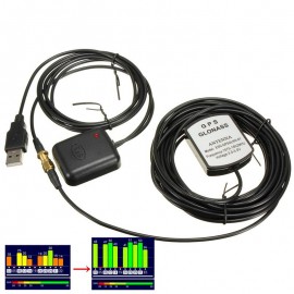 Full Set Auto Car GPS Signal Antenna Amplifier Booster Enhance Device With GPS Receiver + Transmiter 30DB For Phone Navigator