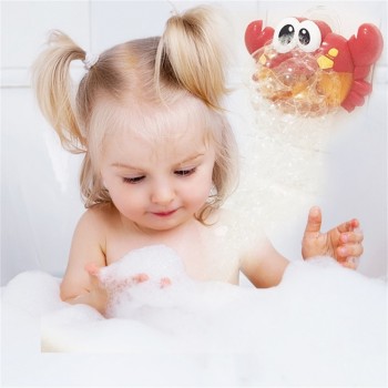Baby Toys Bath Bubble Maker Machine Tub Music Bubble Bathtub Soap Machine Blower Bath Toys Crabs For Children Water Toy oyuncak