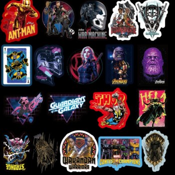 Funny joy 54, 108 1 set out the graffiti on the sticker superhero skateboard motorcycle pull rod box car cartoon stickers