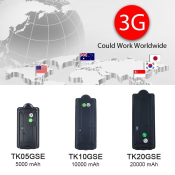 VJOYCAR TK20GSE 4G 3G GPS Tracker WCDMA 4 Band 20000mAh Big Battery Waterproof Magnet Handheld For All Countries On The World