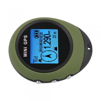 Mini GPS Tracker Tracking Device Travel Portable Keychain Locator Pathfinding Motorcycle Vehicle Sport Handheld Keychain