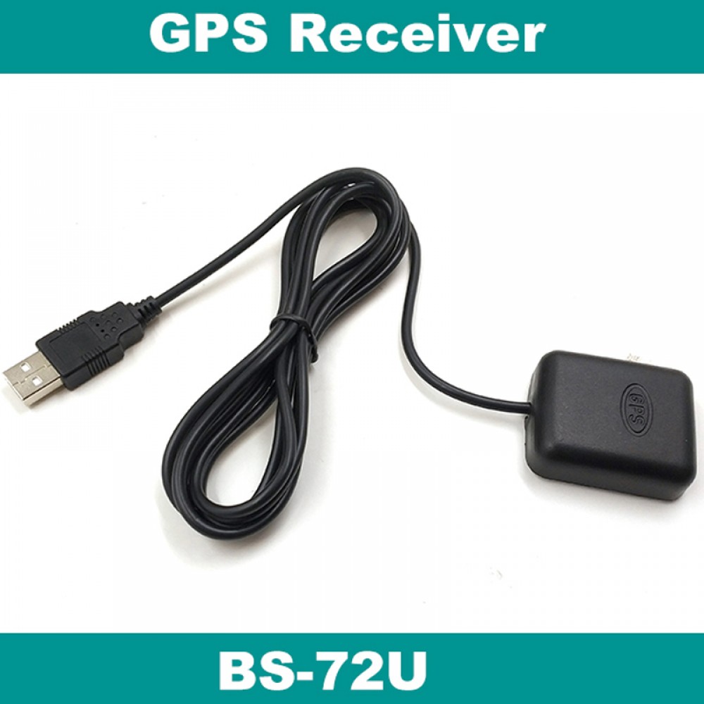 GPS receiver,USB driver,4M FLASH,NMEA-0183 9600 bps,BS-72U,laptop,replace SIRF IV BU-353S4