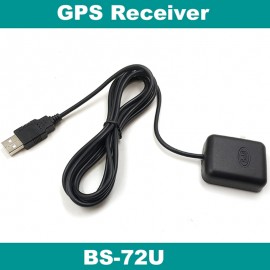 GPS receiver,USB driver,4M FLASH,NMEA-0183 9600 bps,BS-72U,laptop,replace SIRF IV BU-353S4