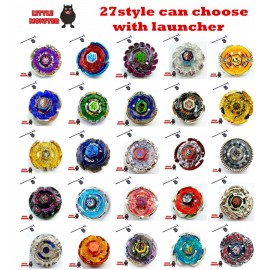 27 style can choose 1pcs  Beyblade Metal Fusion 4D System Battle Top Metal Fury Masters with Launcher   BB105 BB119 BB120 BB122