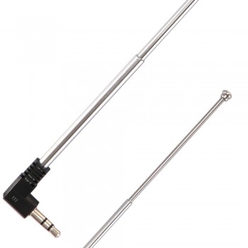 Onever 3.5mm FM Radio Antenna Retractable Aerial for Auto Car Mobile Cell Phone