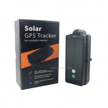 VJOYCAR TK20SSE GSM GPRS Solar GPS Tracker 20000mAh Rechargeable Removable Long Battery Life Waterproof Magnet Tracking Devices