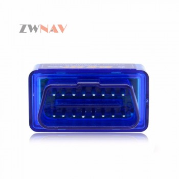ZWNAV Hot Sale Super Mini Elm327 Bluetooth OBD2 Elm 327 Android Adapter Car Scanner OBD 2 Elm-327 V1.5 OBDII Auto Diagnostic