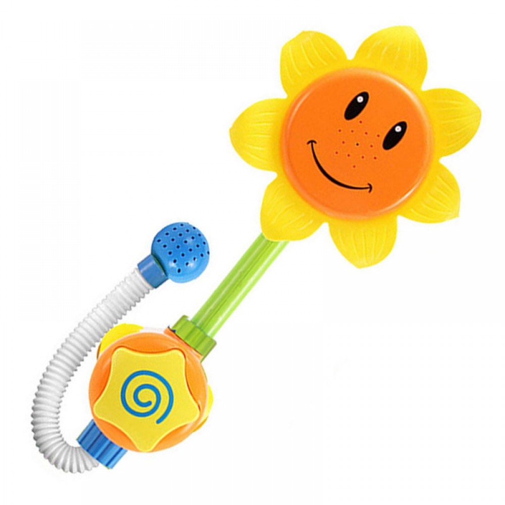 1 Set Baby Funny Water Game Bath Toy Bathing Tub Sunflower Shower Faucet Spray Water Toys For Children
