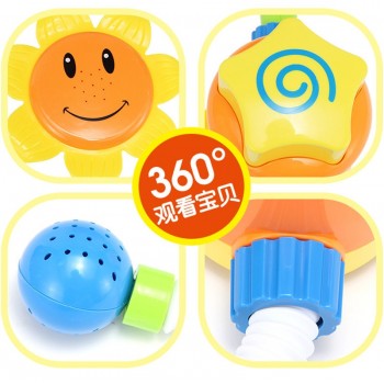 1 Set Baby Funny Water Game Bath Toy Bathing Tub Sunflower Shower Faucet Spray Water Toys For Children