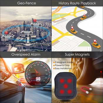 3G GPS Tracker Car 60 Days Standby 3G Tkstar TK905 GPS Locator Waterproof GPS Vehicle Tracker Magnet Voice Monitor Free Web APP