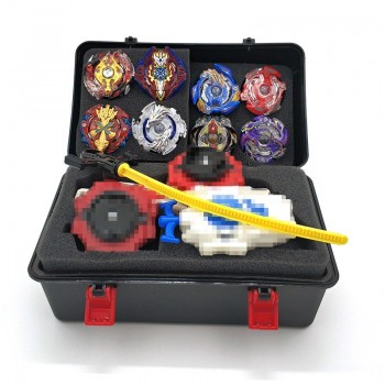 8PCS Beyblade burst Toupie Beyblades Metal Fusion Black Beyblades Set Box bey blade Launcher Beyblade Toys For Childn Bayblade
