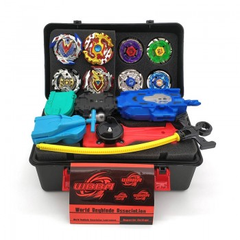 8PCS Beyblade burst Toupie Beyblades Metal Fusion Black Beyblades Set Box bey blade Launcher Beyblade Toys For Childn Bayblade