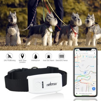 TK909 GPS Tracker tkstar Waterproof Global Locator Collar Tracker Pet Dog Cat Free APP Platform Realtime Car Mini GPS Tracker