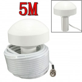 KROAK External Marine Boat GPS Receiver Antenna BNC Male Plug Connector 5 Meters