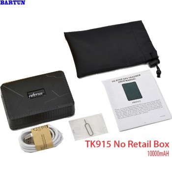 TKSTAR MiNi Waterproof IP66 Vehicle Car Truck Motorcycle GSM GPRS GPS Tracker 5000mAH 10000mAH Magnet Free Platform TK905 TK915