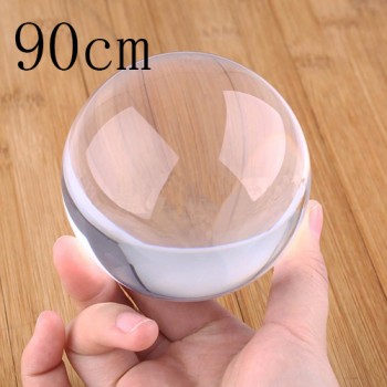 60/70/80/90/100 mm Contact Juggling Ball Magic Tricks Crystal Ultra Clear 100% Acrylic Ball Manipulation Juggling free shipping