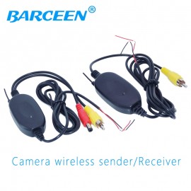 2.4 Ghz Wireless RCA long range wireless video transmitter Receiver kit for car dvd car monitor to connect the car rear  camera