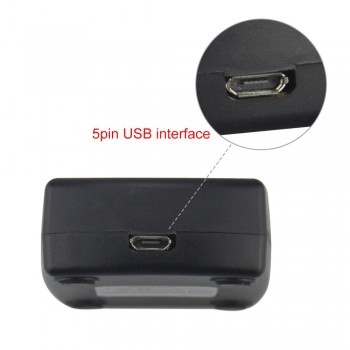 Input 4.5V-5.5V DC 400-800mAh 5PIN Battery Charger for Original Coban GPS Car Tracker GPS102B/TK102B without Charging Cable