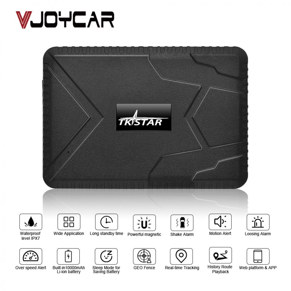 TKSTAR TK915 Car Vehicle GPS Tracker 10000mAh Battery Standby 120 Days Remotely Voice Monitor Anti-theft GPS Locator Free APP