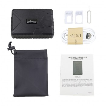 TKSTAR TK915 Car Vehicle GPS Tracker 10000mAh Battery Standby 120 Days Remotely Voice Monitor Anti-theft GPS Locator Free APP