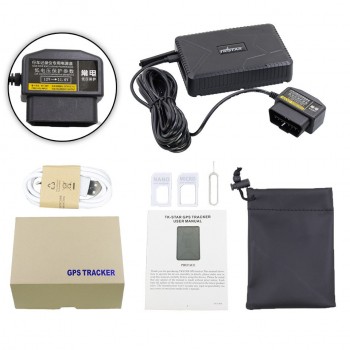 TKSTAR TK915 Car Vehicle GPS Tracker 10000mAh Battery Standby 120 Days Remotely Voice Monitor Anti-theft GPS Locator Free APP