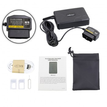 TKSTAR TK915 Car Vehicle GPS Tracker 10000mAh Battery Standby 120 Days Remotely Voice Monitor Anti-theft GPS Locator Free APP