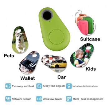Anti-Theft Bluetooth Locator for Kids Pet Dog Cat Car Motorcycle Tracker Wireless Bluetooth 4.0 Mini Vehicle Tracker 5 Colors