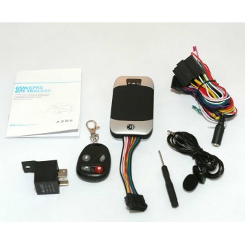 Coban Car Alarm Vehicle Tracker Gps 303G Real time Quad band Google maps gps tracker Free Web Platform Car Burglar Alarm system