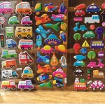 10 Sheets Kids Cute 3D Animals Cartoon Stickers Mixed Dress Up School Teacher Reward Children Early Learning Toys