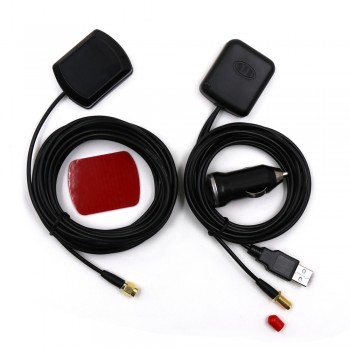 External GPS Antenna amplifier to solve car navigation GPS weak signal GPS receiving antenna and transmitting module in vehicle