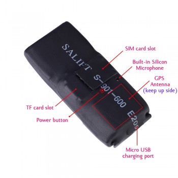TOPIN S3 GPS Tracker ZX303 GSM AGPS Wifi LBS TF card S7 Locator Alarm Web APP Tracking Voice Recorder Real Time SMS Location