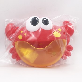 Dropshipping Bubble Crabs Music Kids Pool Swimming Bathtub Soap Machine Automatic Bubble Maker Baby Frog Bath Toy for Children