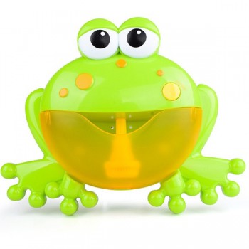 Dropshipping Bubble Crabs Music Kids Pool Swimming Bathtub Soap Machine Automatic Bubble Maker Baby Frog Bath Toy for Children