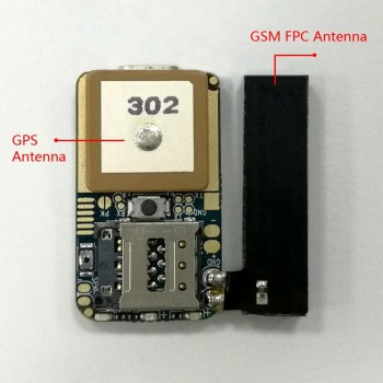 ZX302 Ultra Mini GSM GPS Tracker Locator Real Time Tracking Position Geo-Fence for Children Pets Car Vehicle DIY Modify PCBA Hot