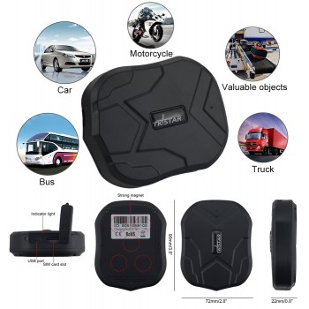 Real-time Tracking locator Powerful Magnetic smart TK905/TK905-3G Vehicle GPS Tracker Remotely Voice Monitor Overspeed Alarm