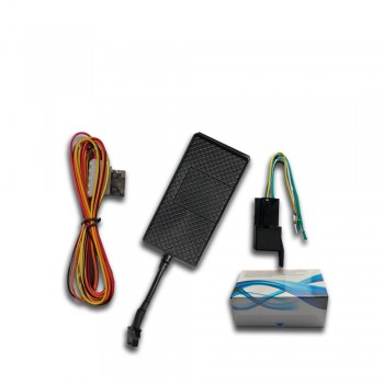 real time mini gsm gprs motorcycle motor vehicle car gps tracker locator tracking locating system with engine cut sos microphone