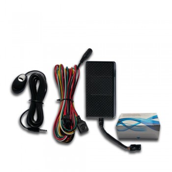 real time mini gsm gprs motorcycle motor vehicle car gps tracker locator tracking locating system with engine cut sos microphone