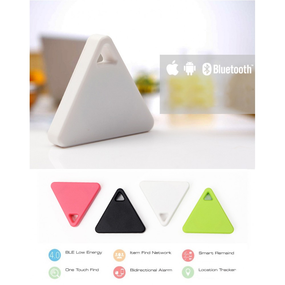 Mini Triangle Bluetooth GPS Tracker For Car Pets Dogs Cats Child Car Auto Accessories Locator Finder Anti-lost Tag Alarm #