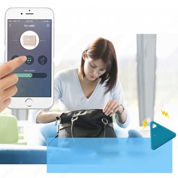 Mini Triangle Bluetooth GPS Tracker For Car Pets Dogs Cats Child Car Auto Accessories Locator Finder Anti-lost Tag Alarm #
