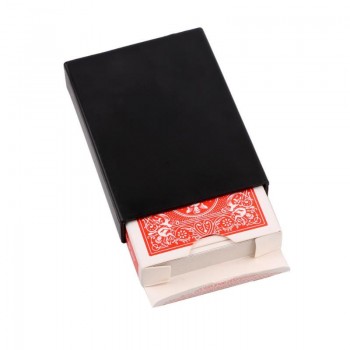 Magic Poker Disappearing Box Close Up Magic Trick Fun Poker Vanishing Case Amazing Playing Card Kids Novelty Toys Gift