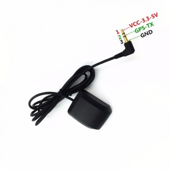 Nice cheap car DVR  track record with the recorder with GPS antenna module receiver 3.5 headphone connectors, 2 m cable factory