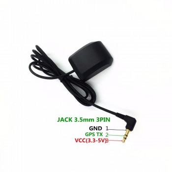 Nice cheap car DVR  track record with the recorder with GPS antenna module receiver 3.5 headphone connectors, 2 m cable factory