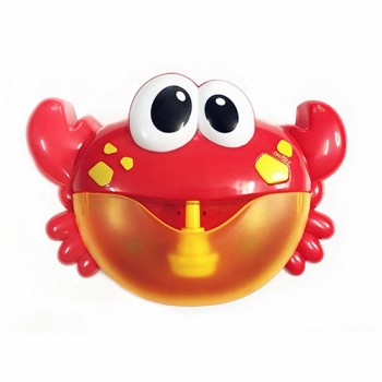 Baby Bath Toy Bubble Crab Bath Automatic Bubble Maker Children Bathtub Pool Swimming Soap Machine Music Water Toy for Kids