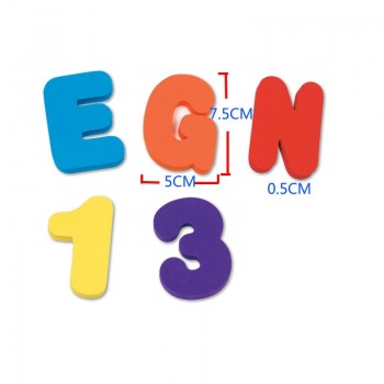 36-Piece MunchkinS Child Puzzle Baby Toy EVA Bath Alphanumeric Letters Numbers Bathroom Water Toys Early Educational Kid Toy
